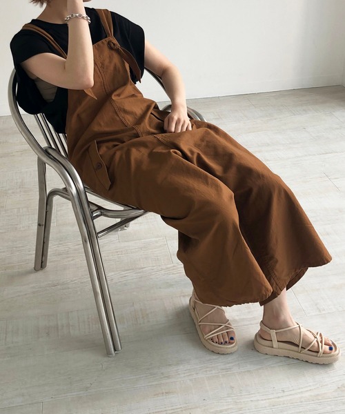 210nouve（トゥージュヌーブ）の「コードストラッププラットフォームサンダル（サンダル・レディース・ブラック/ベージュ/ピンク・36/37/38/39/40/35）」の17枚目の写真