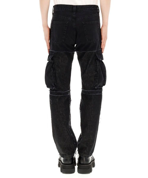 AVALONE（アヴァロン）の「AVALONE MIDWEST EXCLUSIVE TRASH BREEDS PANTS（デニムパンツ・メンズ・ブラック・1/2）」の3枚目の写真