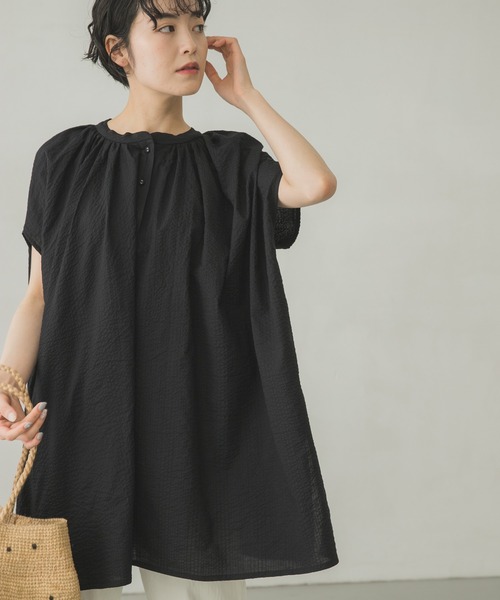 かぐれ（カグレ）の「ドビーワイドブラウス（シャツ/ブラウス）」 - WEAR