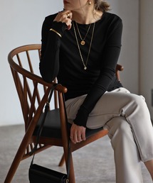 Bonjour Sagan | シアーロングスリーブカットソー(Tシャツ/カットソー)