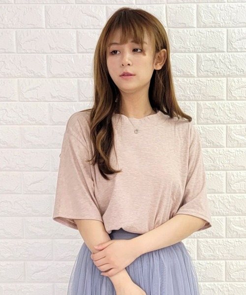 セール シンプル 半袖 無地tシャツ Tシャツ カットソー Lace Ladies レースレディース のファッション通販 Zozotown