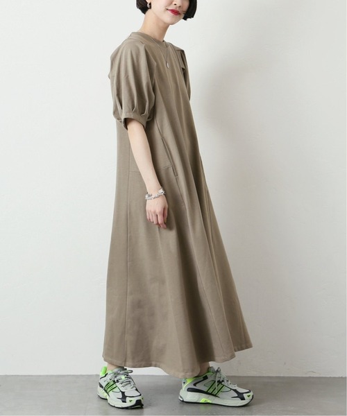 JOURNAL STANDARD（ジャーナルスタンダード）の「テンジクサイドフレアワンピース◆3（ワンピース・レディース・ブラック/ネイビー/カーキ・FREE）」の10枚目の写真