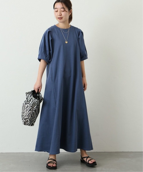 JOURNAL STANDARD（ジャーナルスタンダード）の「テンジクサイドフレアワンピース◆3（ワンピース・レディース・ブラック/ネイビー/カーキ・FREE）」の16枚目の写真