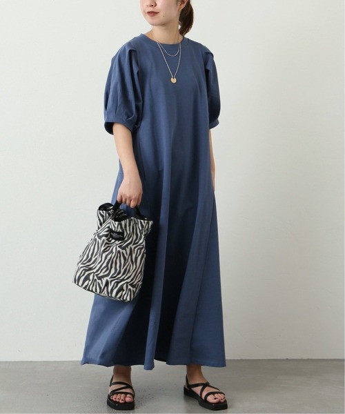 JOURNAL STANDARD（ジャーナルスタンダード）の「テンジクサイドフレアワンピース◆3（ワンピース・レディース・ブラック/ネイビー/カーキ・FREE）」の17枚目の写真