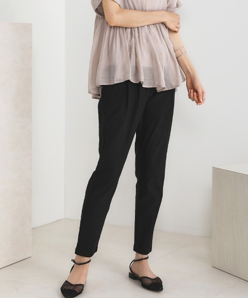 Bou Jeloud（ブージュルード）の「吸汗◆HAKIYASE美脚パンツ（その他パンツ・レディース・ブラック/ベージュ/パープル/カーキ/グリーン・40/38/36）」の14枚目の写真