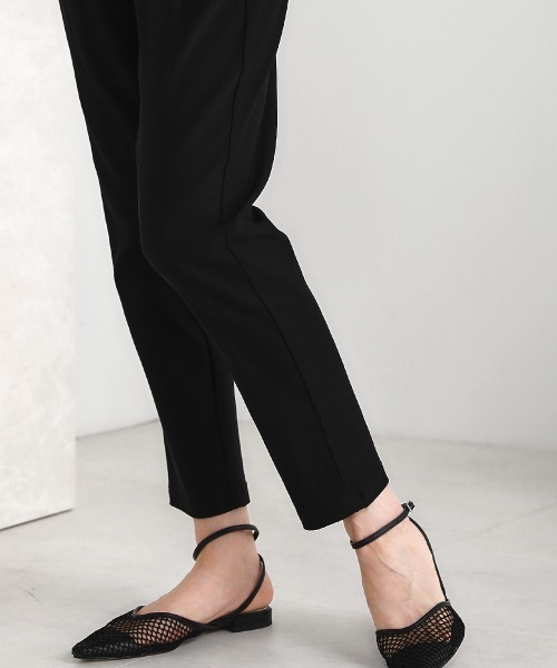 Bou Jeloud（ブージュルード）の「吸汗◆HAKIYASE美脚パンツ（その他パンツ・レディース・ブラック/ベージュ/パープル/カーキ/グリーン・40/38/36）」の15枚目の写真