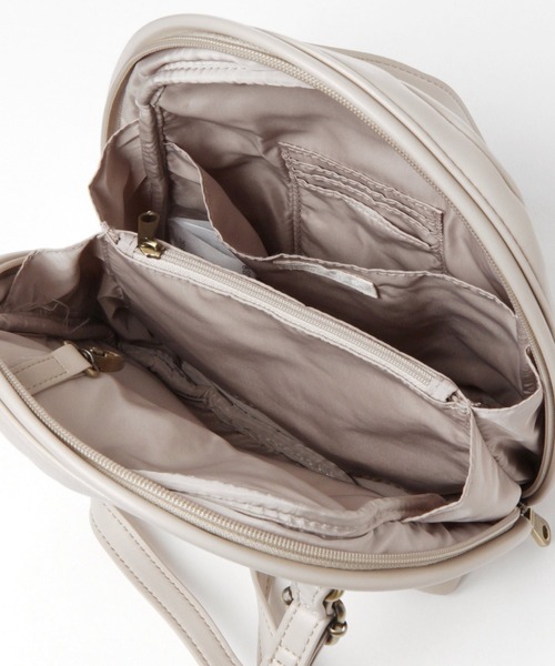 studio CLIP(スタディオクリップ)の「がばっと開くショルダーバッグ(ショルダーバッグ・レディース・ライトブルー/ブラック/アイボリー・FREE)」の11枚目の写真