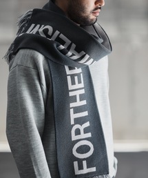 ATTACHMENT | W/AC KNIT JACQUARD LOGO SCARF(マフラー)