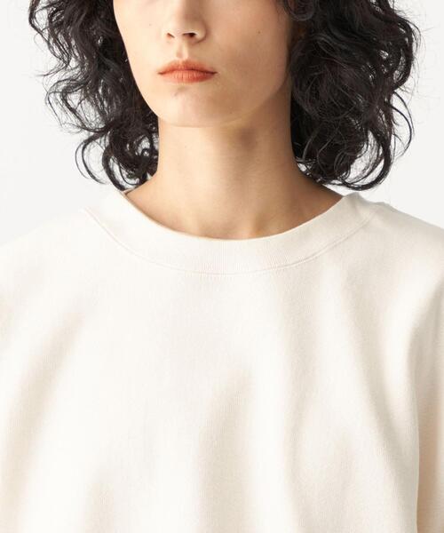 CITEN（シテン）の「＜CITEN（シテン）＞裏起毛 クルーネック オーバー スウェット（スウェット・レディース・オフホワイト/ライム/ダークグレー・FREE）」の12枚目の写真