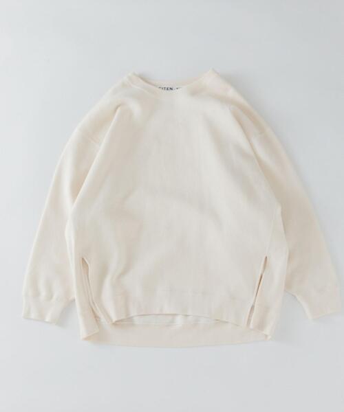 CITEN（シテン）の「＜CITEN（シテン）＞裏起毛 クルーネック オーバー スウェット（スウェット・レディース・オフホワイト/ライム/ダークグレー・FREE）」の22枚目の写真