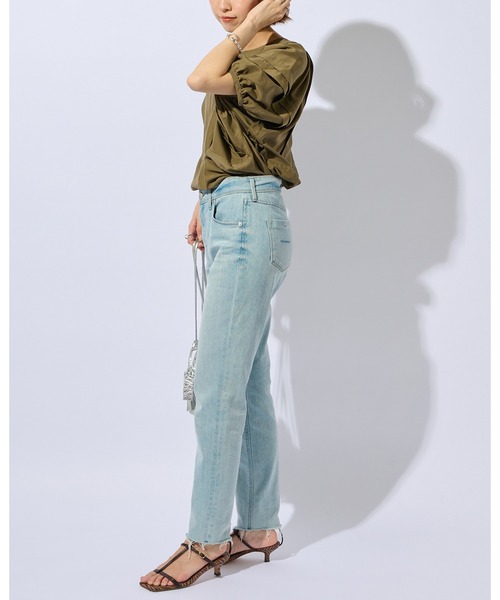 RIVE DROITE(リヴドロワ)の「【ZOZOTOWN限定】ボリュームスリーブタックブラウス(シャツ/ブラウス・レディース・ブラック/カーキ・FREE)」の21枚目の写真