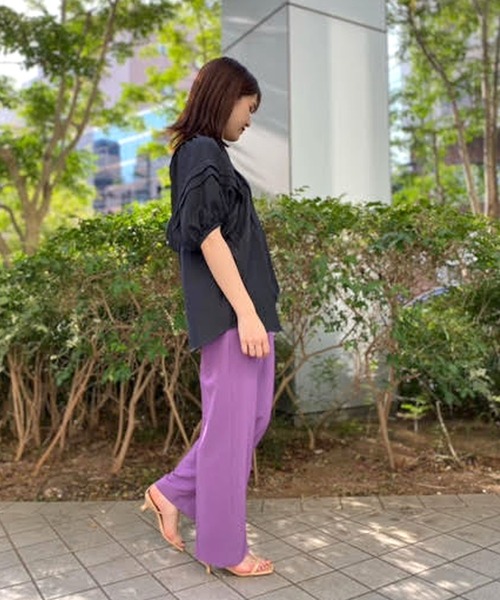 RIVE DROITE(リヴドロワ)の「【ZOZOTOWN限定】ボリュームスリーブタックブラウス(シャツ/ブラウス・レディース・ブラック/カーキ・FREE)」の15枚目の写真