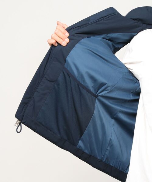 Timberland（ティンバーランド）の「メンズ キルテッド ダウン フーデッド ベスト（ダウンベスト・メンズ・オレンジ/ダークブルー・SMALL/MEDIUM/LARGE/X-LARGE）」の5枚目の写真