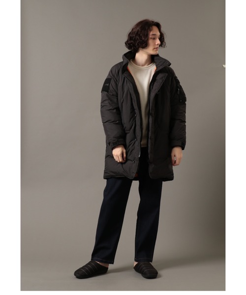 WILD THINGS（ワイルドシングス）の「AVIREX × WILDTHINGS / アヴィレックス×ワイルドシングス　MONSTER PARKA モンスターパーカー 6112180（ダウンジャケット/コート・メンズ・ブラック/オリーブ・MEDIUM/LARGE/X-LARGE）」の9枚目の写真