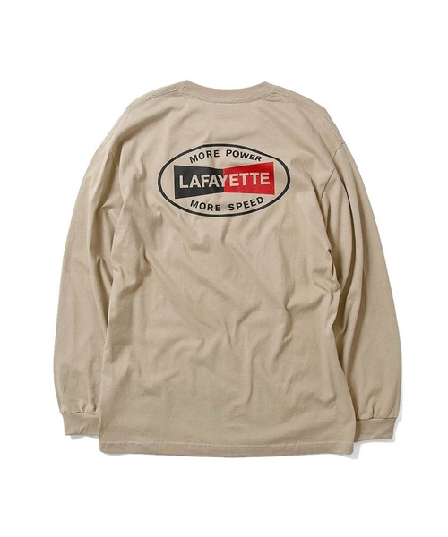 Lafayette（ラファイエット）の「LFYT ラファイエット [Lafayette] - イグニッション ロゴ グラフィック ロングスリーブ 長袖 Tシャツ［IGNITION LOGO L/S TEE]（Tシャツ/カットソー・メンズ・ホワイト/サンドベージュ/ヘザーグレー・L/XL/S/M/XXL）」の3枚目の写真