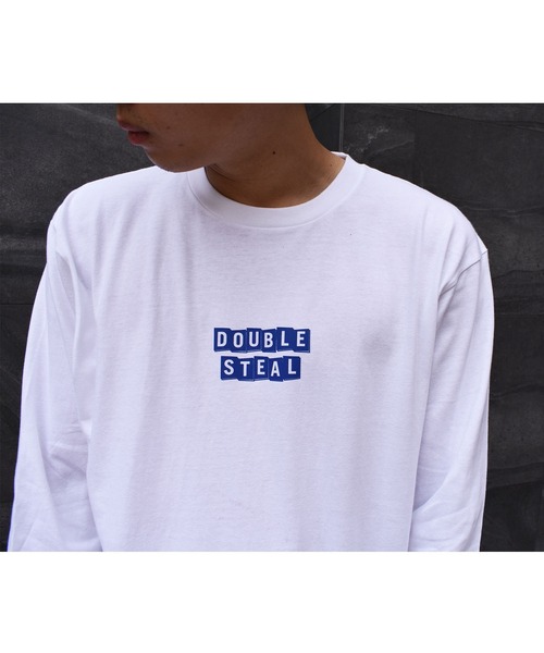 DOUBLE STEAL（ダブルスティール）の「Random Box Logo 長袖Tシャツ（Tシャツ/カットソー・メンズ・ホワイト/ブラック/アーミー・MEDIUM/LARGE/X-LARGE）」の12枚目の写真