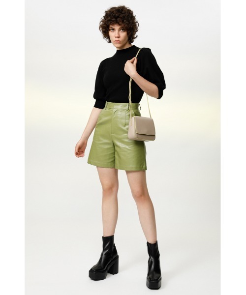 SLY（スライ）の「CHUNK SOLE BOOTS チャンキーソール ブーツ（ブーツ・レディース・キャメル/ブラック・MEDIUM/SMALL/LARGE）」の5枚目の写真