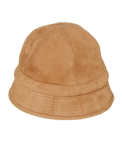 14+（イチヨンプラス）の「フェイクスエードセーラーハット（ハット・レディース・ベージュ/ブラック・FREE）」の8枚目の写真