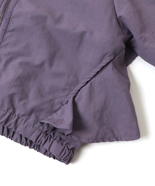 BREEZE（ブリーズ）の「バックフリルブルゾン（ブルゾン・キッズ・ラベンダー/カーキ・140/120/130/100/110/150/90）」の12枚目の写真