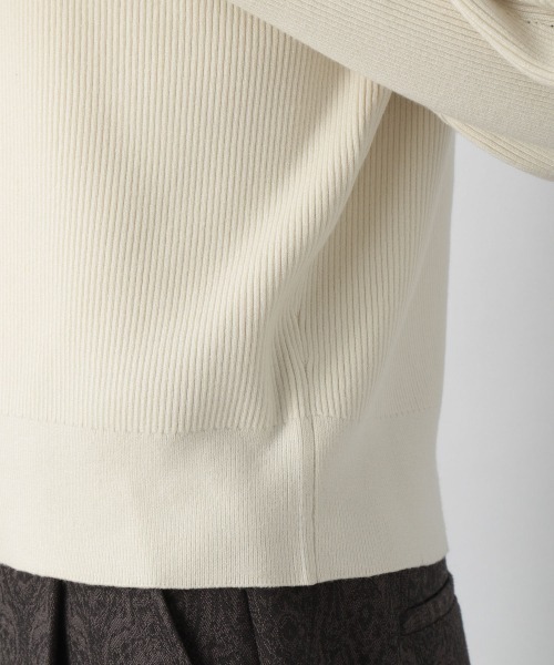 LOWRYS FARM（ローリーズファーム）の「パワショルニットＬＳ　227968（ニット/セーター・レディース・アイボリー/パープル/イエロー/ブラック・FREE）」の5枚目の写真