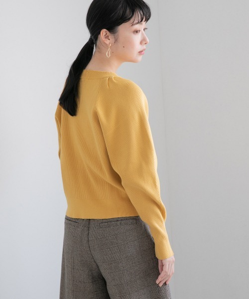 LOWRYS FARM（ローリーズファーム）の「パワショルニットＬＳ　227968（ニット/セーター・レディース・アイボリー/パープル/イエロー/ブラック・FREE）」の20枚目の写真