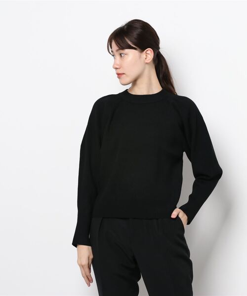 LOWRYS FARM（ローリーズファーム）の「パワショルニットＬＳ　227968（ニット/セーター・レディース・アイボリー/パープル/イエロー/ブラック・FREE）」の16枚目の写真