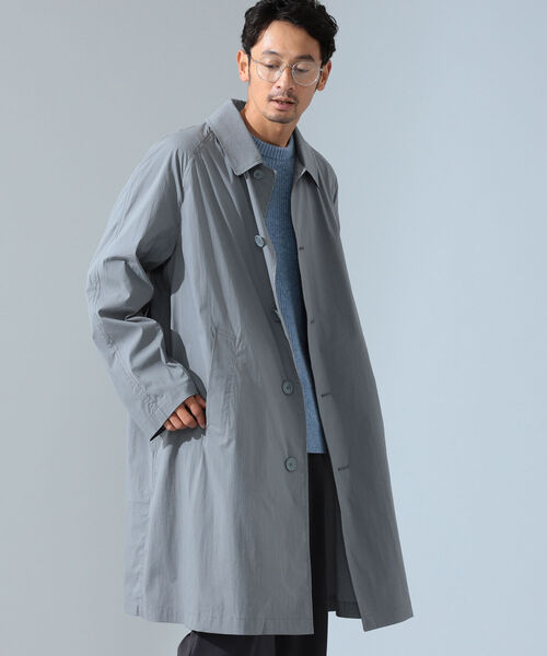 B:ming BEAMS ビームス コットンコート S ステンカラーコート B:MING by BEAMS（ビーミング by ビームス）【7/17再値下げ