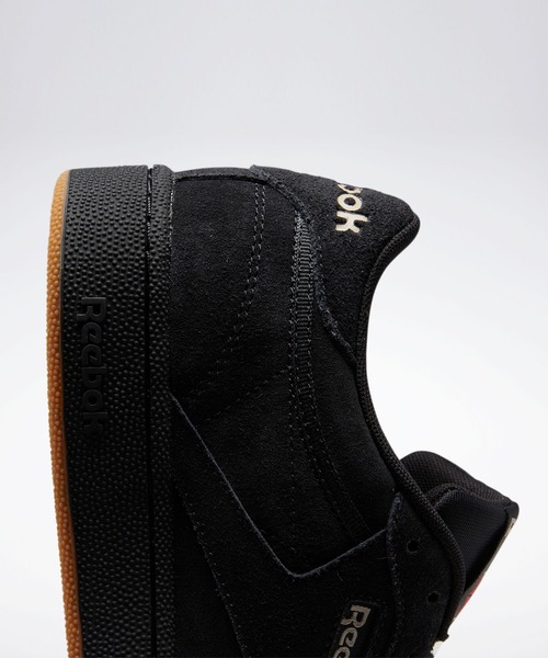 Reebok(リーボック)の「クラブシー / Club C 85 Shoes(スニーカー・メンズ・ブラック/マルーン・23.0cm/28.5cm/29.0cm/25.0cm/27.0cm/26.5cm/27.5cm/24.5cm/25.5cm/23.5cm/24.0cm/26.0cm/28.0cm)」の11枚目の写真