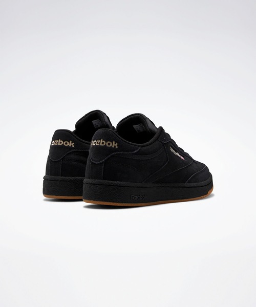 Reebok(リーボック)の「クラブシー / Club C 85 Shoes(スニーカー・メンズ・ブラック/マルーン・23.0cm/28.5cm/29.0cm/25.0cm/27.0cm/26.5cm/27.5cm/24.5cm/25.5cm/23.5cm/24.0cm/26.0cm/28.0cm)」の3枚目の写真