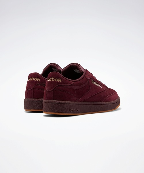 Reebok(リーボック)の「クラブシー / Club C 85 Shoes(スニーカー・メンズ・ブラック/マルーン・23.0cm/28.5cm/29.0cm/25.0cm/27.0cm/26.5cm/27.5cm/24.5cm/25.5cm/23.5cm/24.0cm/26.0cm/28.0cm)」の16枚目の写真