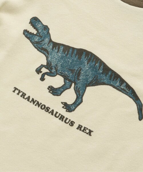 Ampersand（アンパサンド）の「/恐竜ルームウェア/パジャマ 10分丈（ルームウェア/パジャマ・キッズ・カーキ/チャコール/ブラウン・100/110/90/130/140/120/80）」の21枚目の写真
