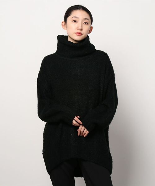 GAP（ギャップ）の「コージー タートルネック チュニックセーター（ニット/セーター・レディース・その他/その他1/ブラウン系その他/ピンク系その他/ブラック・M/S/L/XS/XL/XXS）」の7枚目の写真