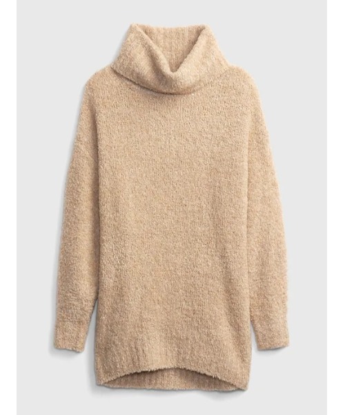 GAP（ギャップ）の「コージー タートルネック チュニックセーター（ニット/セーター・レディース・その他/その他1/ブラウン系その他/ピンク系その他/ブラック・M/S/L/XS/XL/XXS）」の6枚目の写真