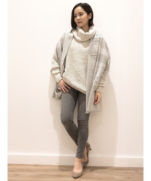 GAP（ギャップ）の「コージー タートルネック チュニックセーター（ニット/セーター・レディース・その他/その他1/ブラウン系その他/ピンク系その他/ブラック・M/S/L/XS/XL/XXS）」の11枚目の写真