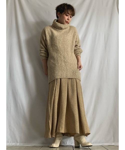 GAP（ギャップ）の「コージー タートルネック チュニックセーター（ニット/セーター・レディース・その他/その他1/ブラウン系その他/ピンク系その他/ブラック・M/S/L/XS/XL/XXS）」の14枚目の写真