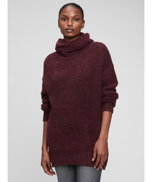 GAP（ギャップ）の「コージー タートルネック チュニックセーター（ニット/セーター・レディース・その他/その他1/ブラウン系その他/ピンク系その他/ブラック・M/S/L/XS/XL/XXS）」の18枚目の写真