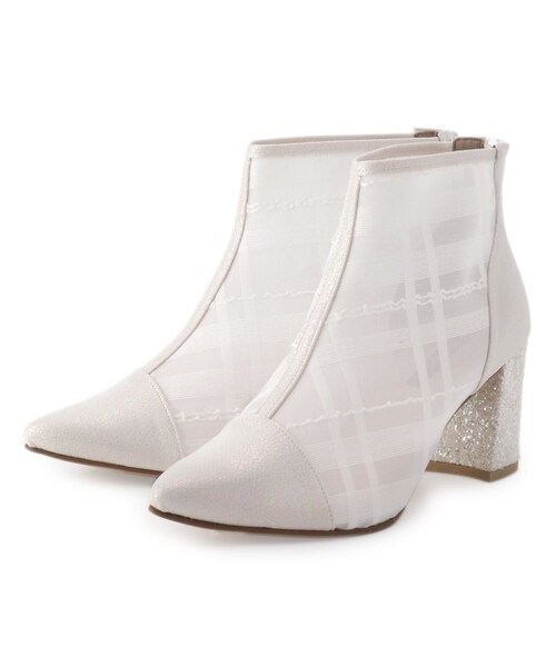 En Punto（エンプント）の「メッシュブーツ（ブーツ・レディース・ホワイト系3/ブラック系2/ピンク系7・LL/L/S/M）」の4枚目の写真