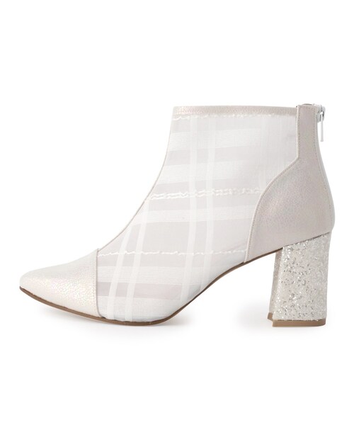 En Punto（エンプント）の「メッシュブーツ（ブーツ・レディース・ホワイト系3/ブラック系2/ピンク系7・LL/L/S/M）」の5枚目の写真