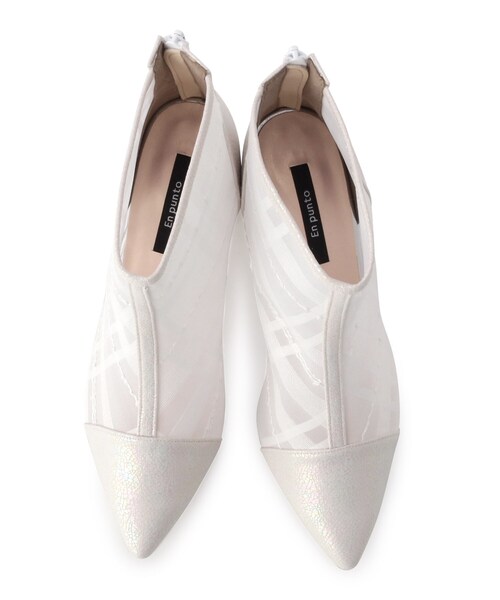 En Punto（エンプント）の「メッシュブーツ（ブーツ・レディース・ホワイト系3/ブラック系2/ピンク系7・LL/L/S/M）」の7枚目の写真