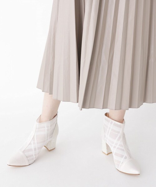 En Punto（エンプント）の「メッシュブーツ（ブーツ・レディース・ホワイト系3/ブラック系2/ピンク系7・LL/L/S/M）」の10枚目の写真