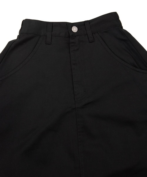 PUNYUS（プニュズ）の「ツイルロングスカート（スカート・レディース・ブラック/ベージュ/グリーン・1/2/4/3）」の9枚目の写真