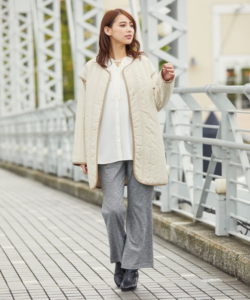 Honeys（ハニーズ）の「衿フリルブラウス（シャツ/ブラウス・レディース・ホワイト系その他/ブラック系その他/パープル系その他/ブラック/アイボリー・L/M/S）」の18枚目の写真