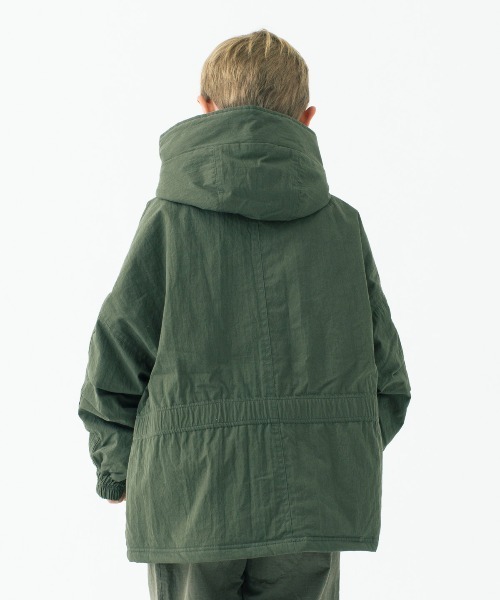 Smoothy(スムージー)の「Smoothy Military parka / スムージー ミリタリーパーカー(ミリタリージャケット・キッズ・カーキ/ブラック・LARGE/SMALL/MEDIUM/X-LARGE)」の10枚目の写真