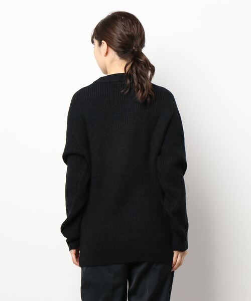 coca（coca）（コカ）の「【ユニセックス】もちもちオーバーサイズニット（ニット/セーター・レディース・ダークグリーン/ベージュ/ブラック・L/M）」の4枚目の写真