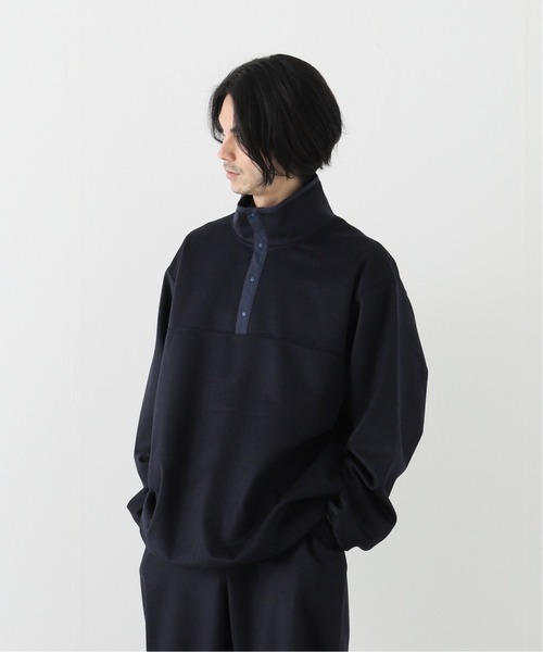 marka / マーカ】super120's BEAVER HALF SNAP PULLOVER 【公式通販】
