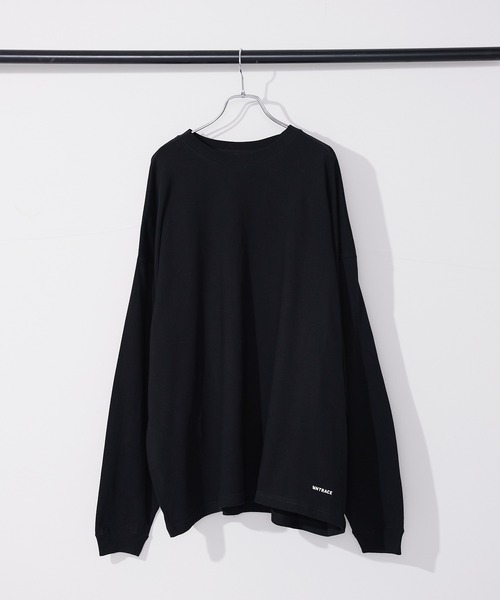 UNTRACE（アントレース）の「UNTRACE LOGO L/S TEE（Tシャツ/カットソー・メンズ・ブラック・M/L/XL）」の2枚目の写真