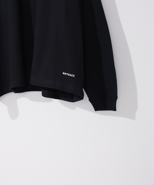 UNTRACE（アントレース）の「UNTRACE LOGO L/S TEE（Tシャツ/カットソー・メンズ・ブラック・M/L/XL）」の7枚目の写真