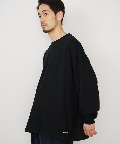 UNTRACE（アントレース）の「UNTRACE LOGO L/S TEE（Tシャツ/カットソー・メンズ・ブラック・M/L/XL）」の8枚目の写真