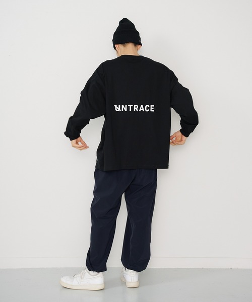 UNTRACE（アントレース）の「UNTRACE LOGO L/S TEE（Tシャツ/カットソー・メンズ・ブラック・M/L/XL）」の6枚目の写真