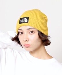 THE NORTH FACE（ザノースフェイス）の「【日本未発売!!】THE NORTH FACE/ザ・ノースフェイス TNF LOGO BOX CUF BEANIE リブ編み ワンポイント ブランドロゴ ニットキャップ（ニットキャップ/ビーニー）」